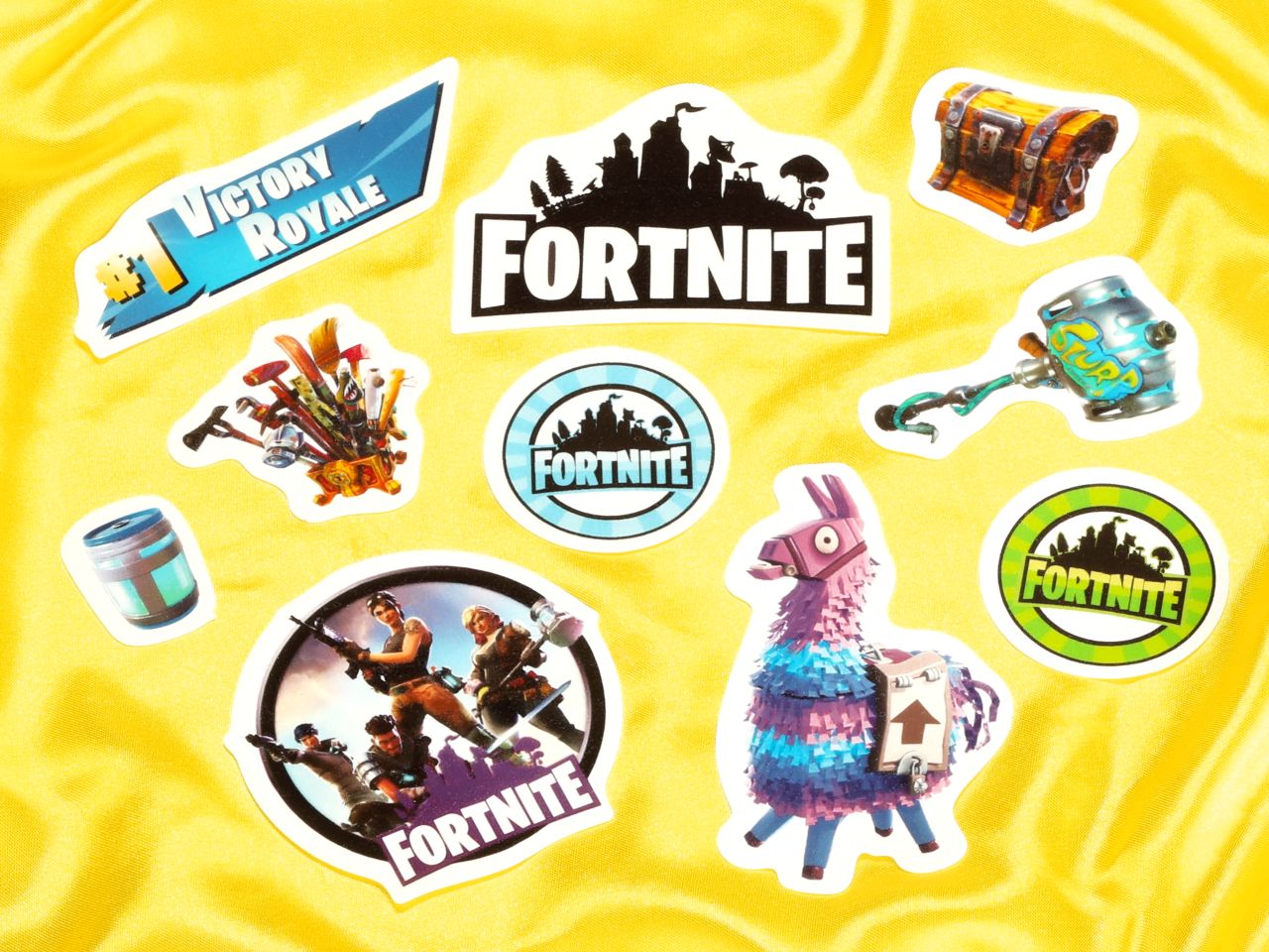 tortenaufleger set fortnite