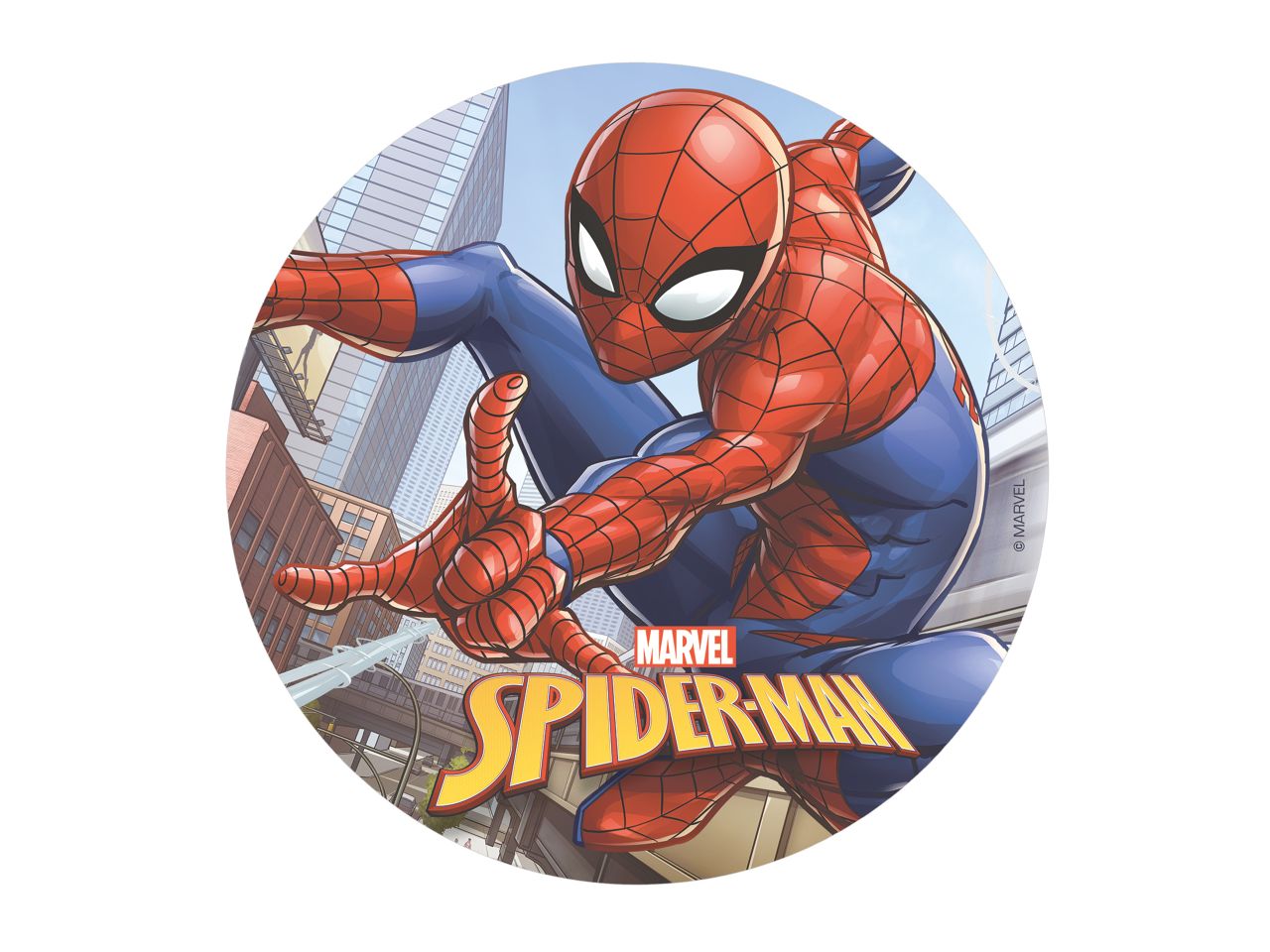 tortenaufleger spiderman oblate 20cm