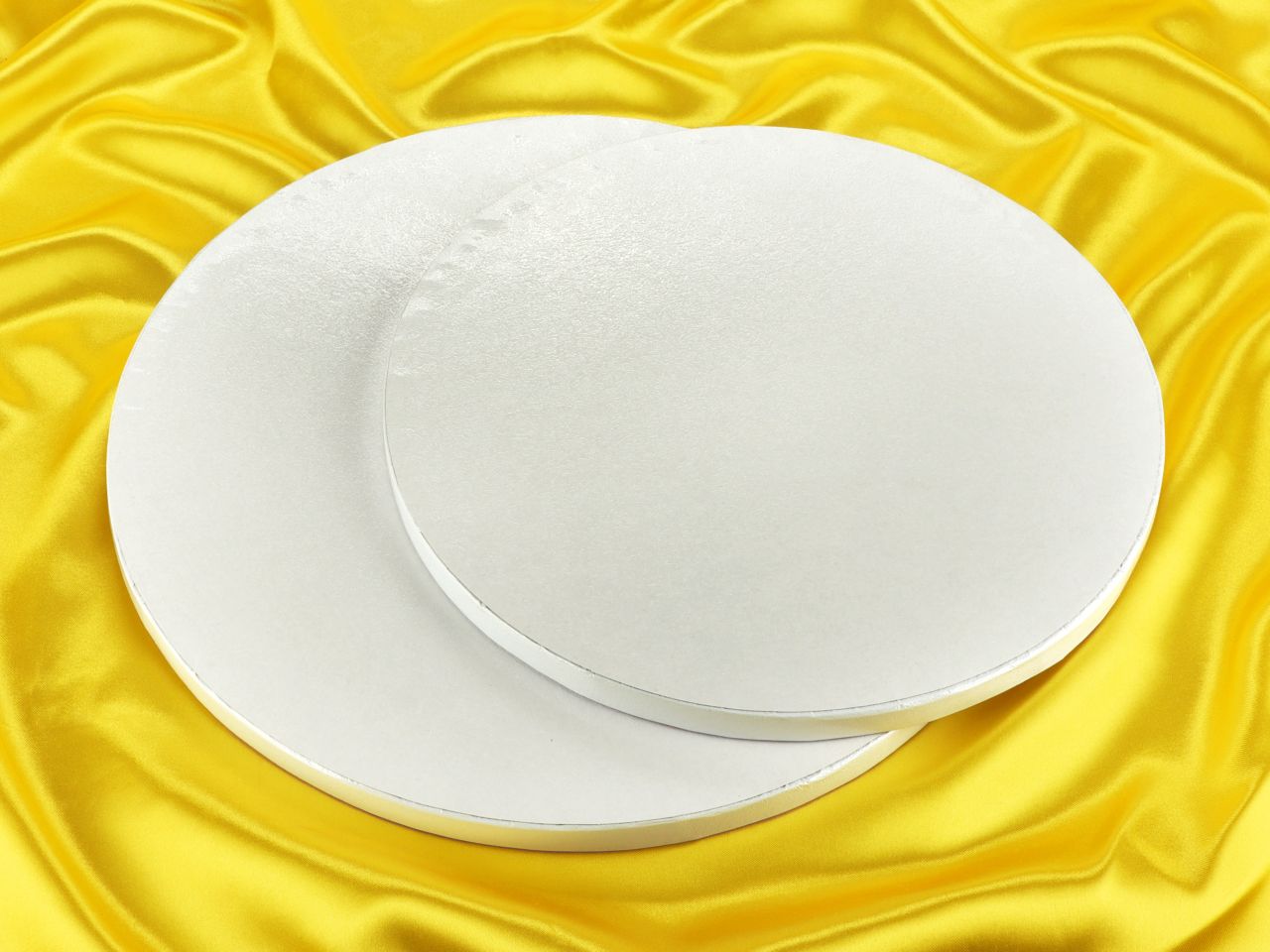 cakeboard rund 30cm weiss