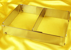 Backrahmen und Tortenringe zum Backen und Formen