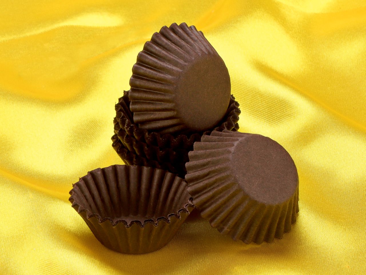 pralinenkapseln 25mm braun 100 stueck