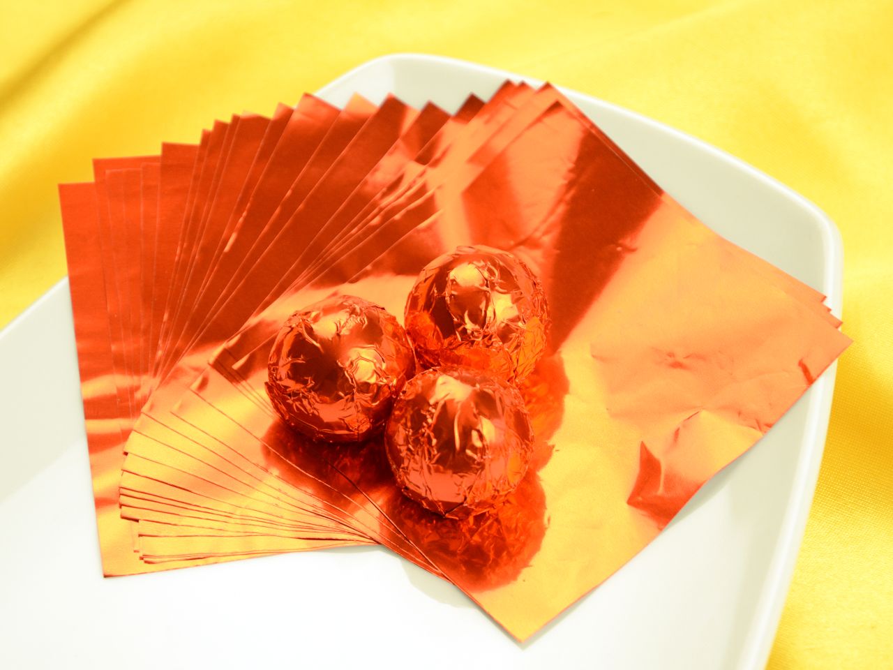 wickelfolie orange 50 blatt
