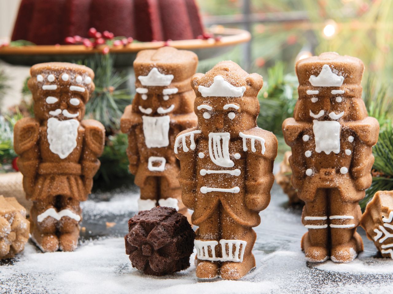 nordic ware backform nussknacker sweets cakelet
