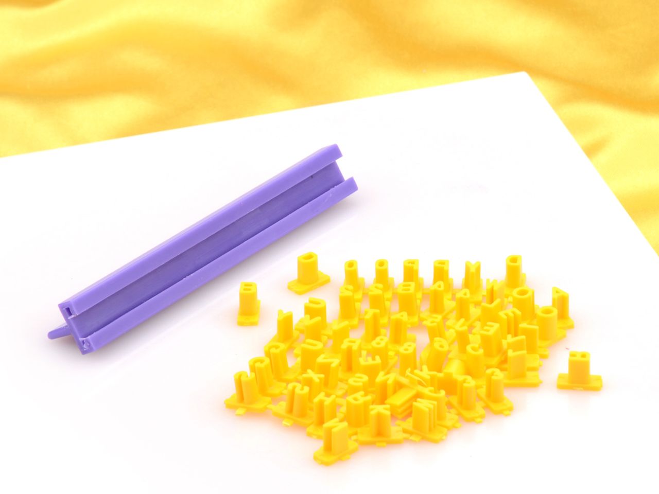 buchstaben stempelset