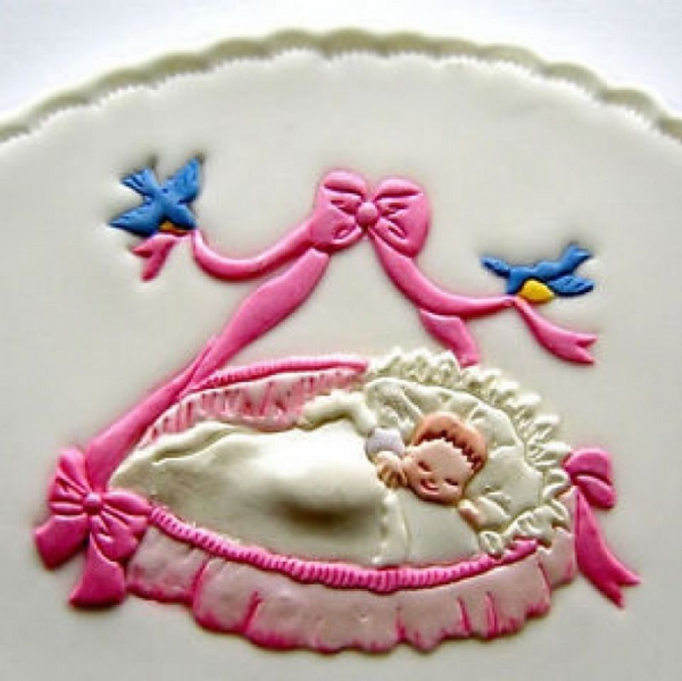 fondant ausstecher praeger baby im korb