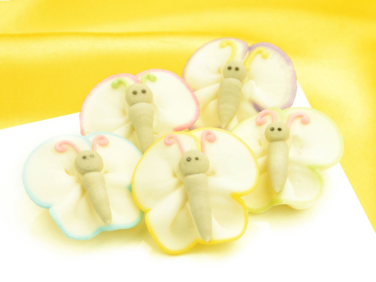 schmetterlinge zucker 5 stueck