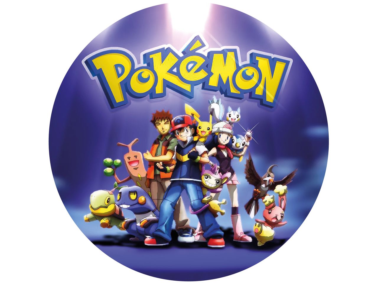 tortenaufleger pokemon rund 20cm
