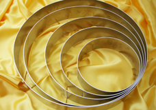 Dessert- und Tortenringe zum Formen von Desserts und Torten