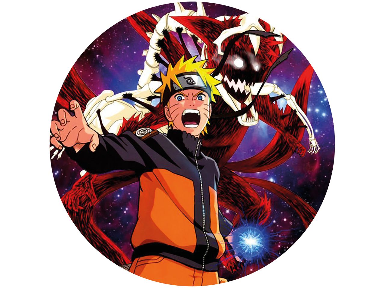 tortenaufleger naruto rund 20cm