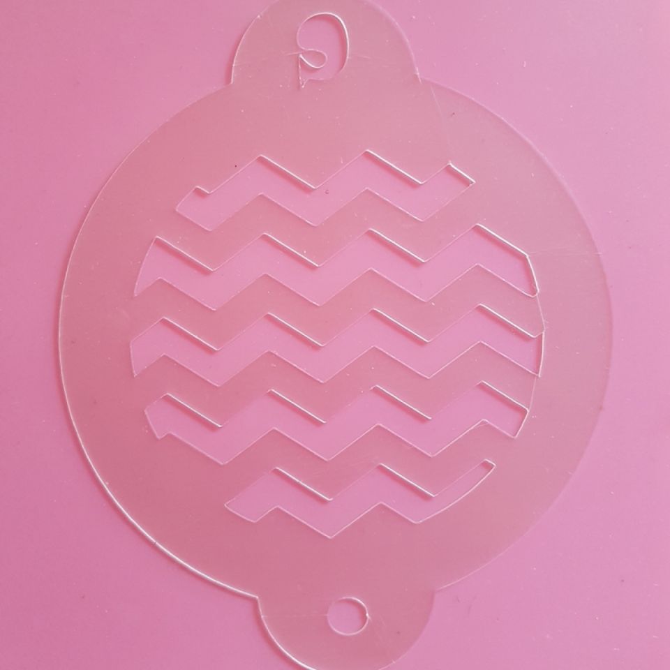 schablone fuer cupcakes plaetzchen chevron