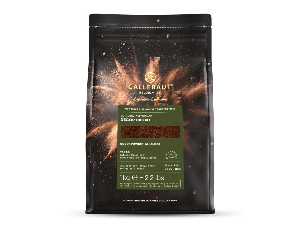 callebaut kakaopulver velvet rouge ultime 1kg