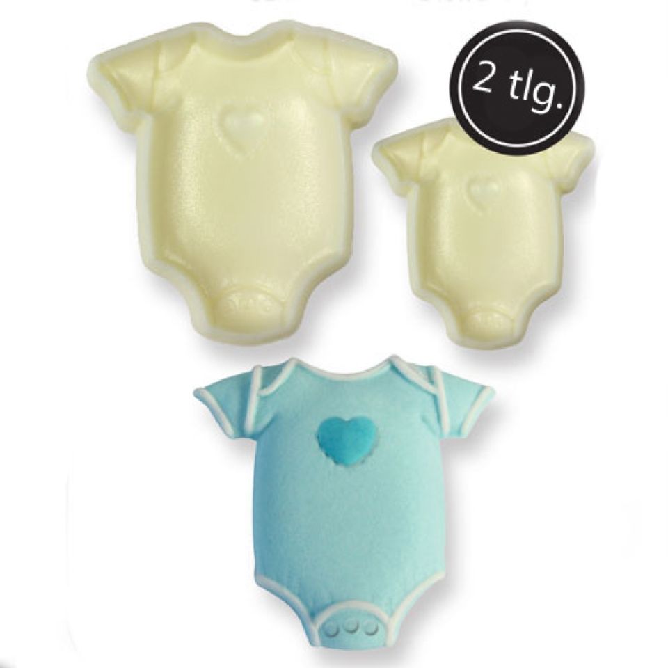 fondant ausstecher baby body 2er set