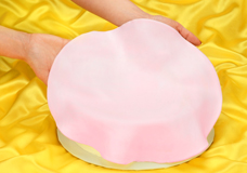 Fondantdecken zum Eindecken von Torten