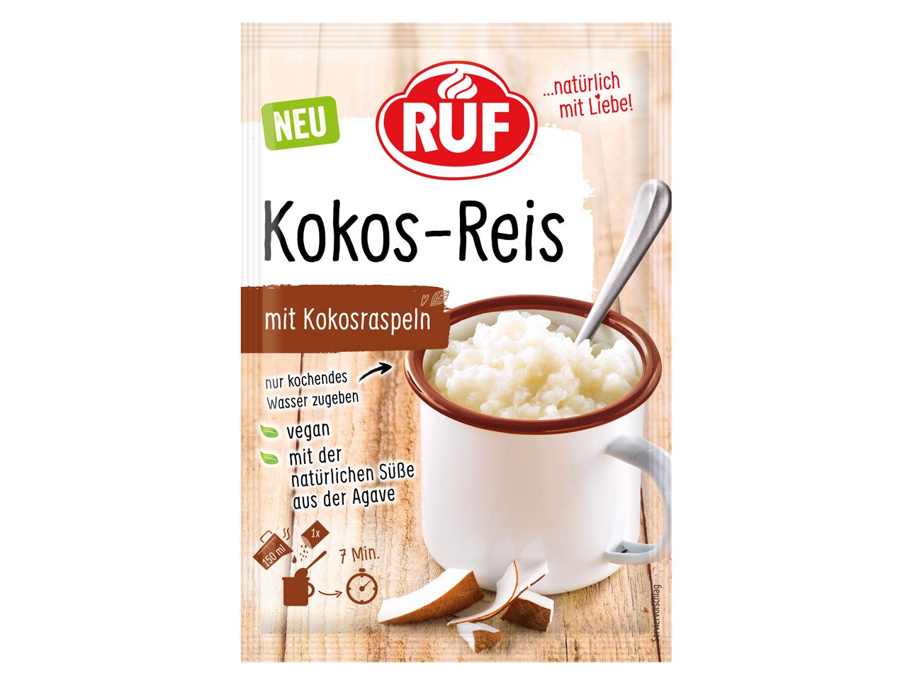 ruf kokos reis instant 55g