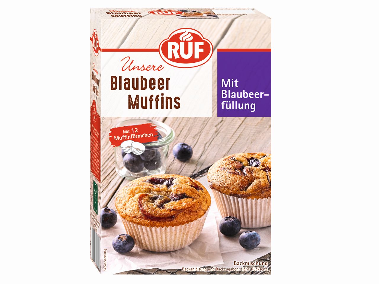 ruf muffins blaubeer 325g