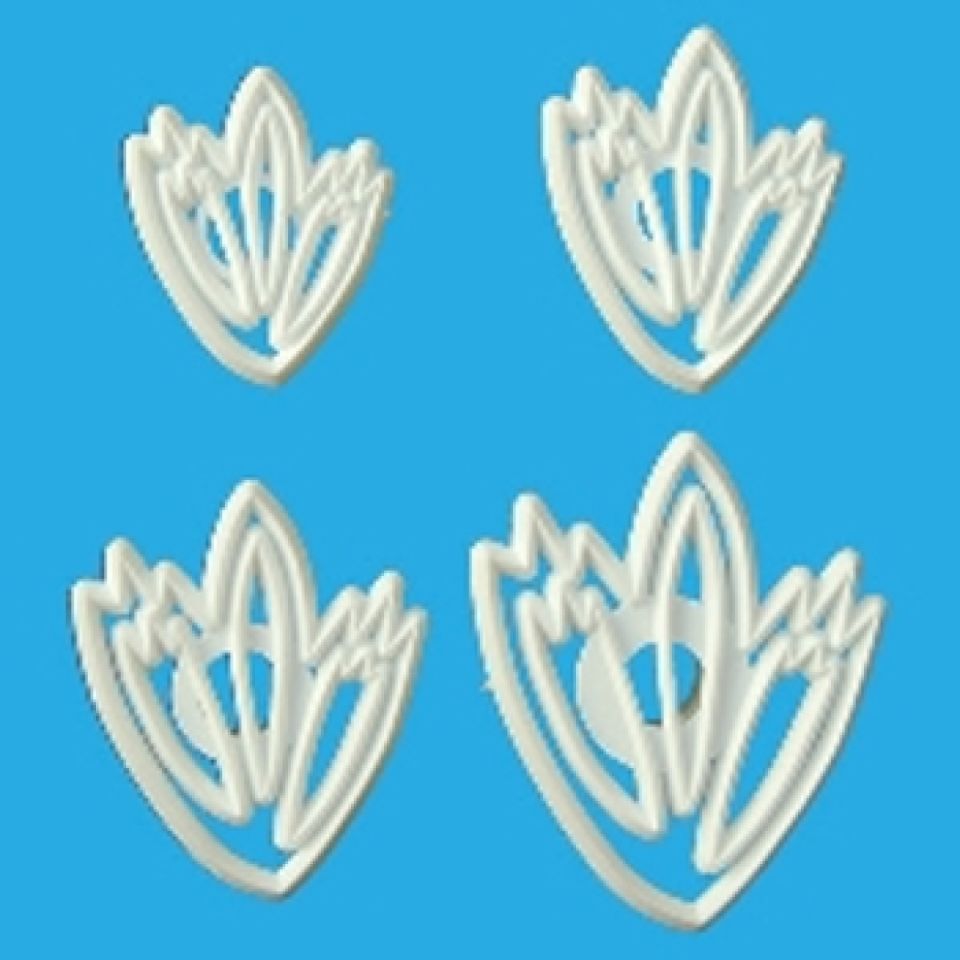 orchard produkt blatt lochstickerei spitzen ausstecher 4er set