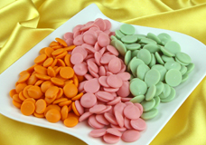 Aromatisierte Callets von Callebaut für Schokoladenkreationen