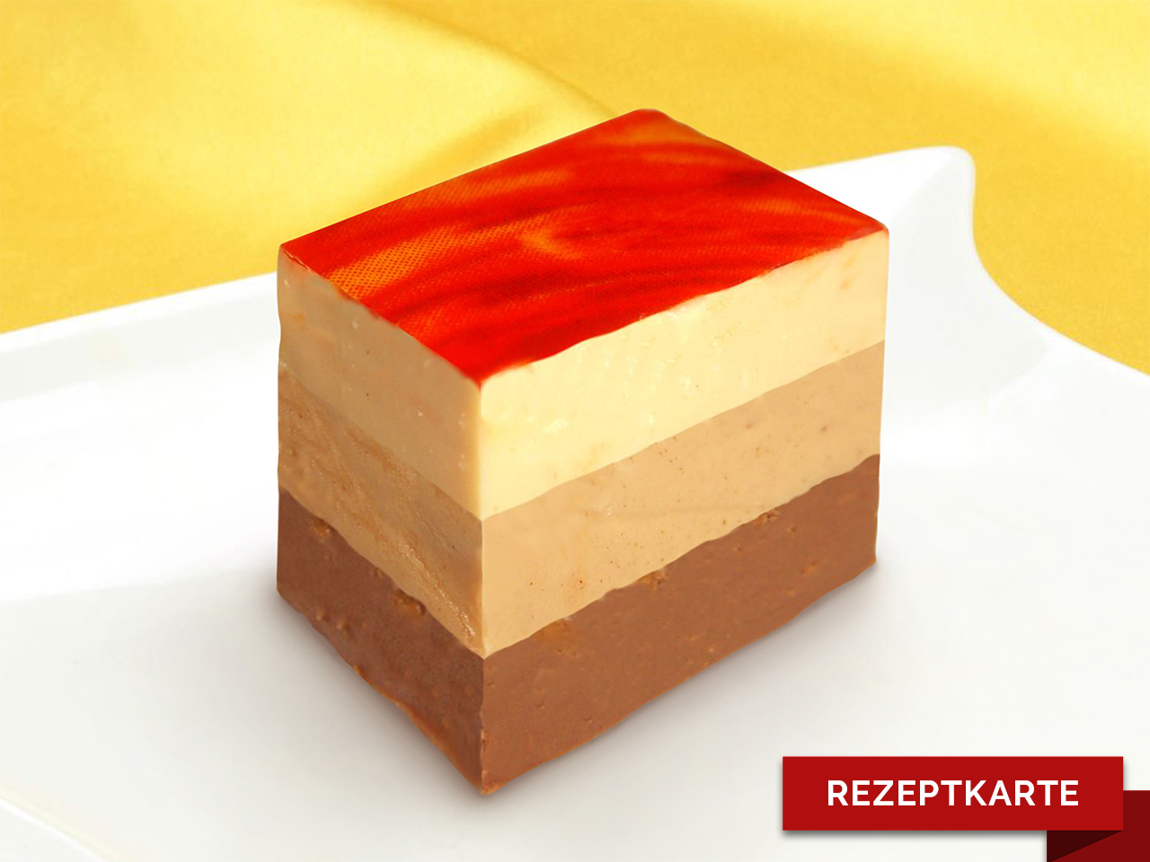dreierlei vom nougat rezeptkarte