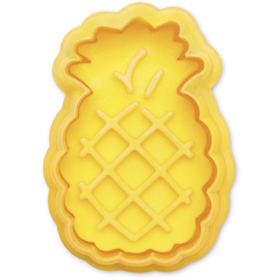 plaetzchen ausstecher ananas mit auswerfer