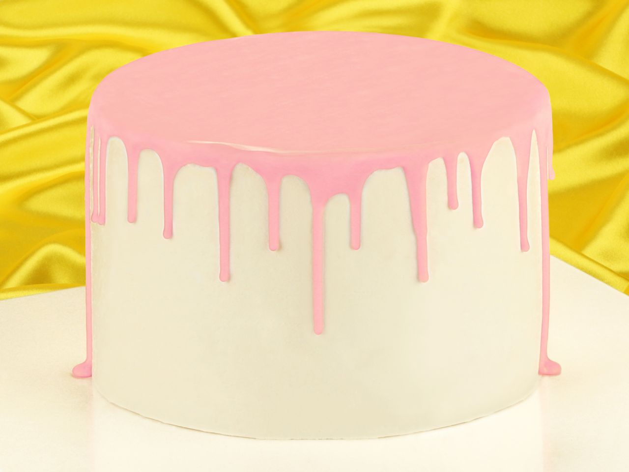 cake drip glasur rose 250g