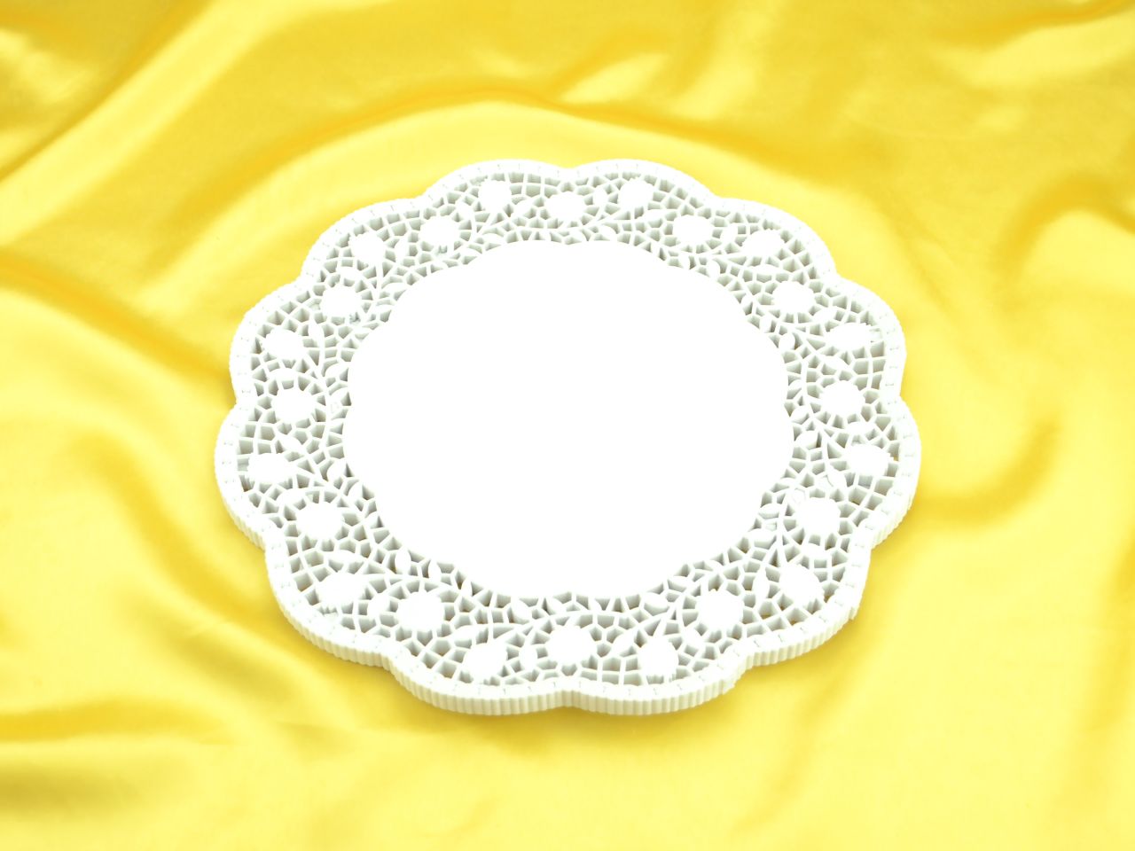 tortenspitzen rund weiss 30cm 100 stueck