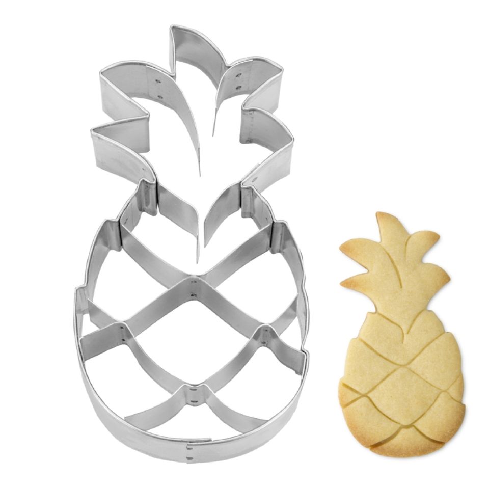ausstechform ananas fuer kekse edelstahl 7 cm