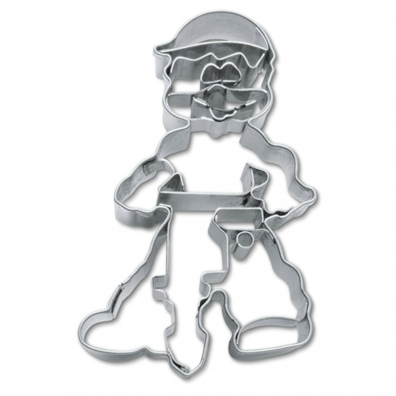 staedter ausstecher mit praegung bauarbeiter ca 6 5 cm