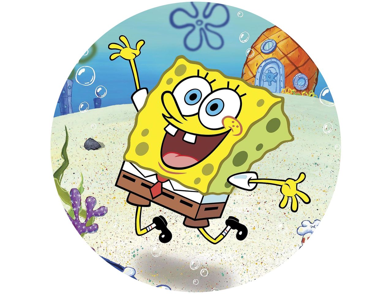 tortenaufleger spongebob 2 rund 20cm