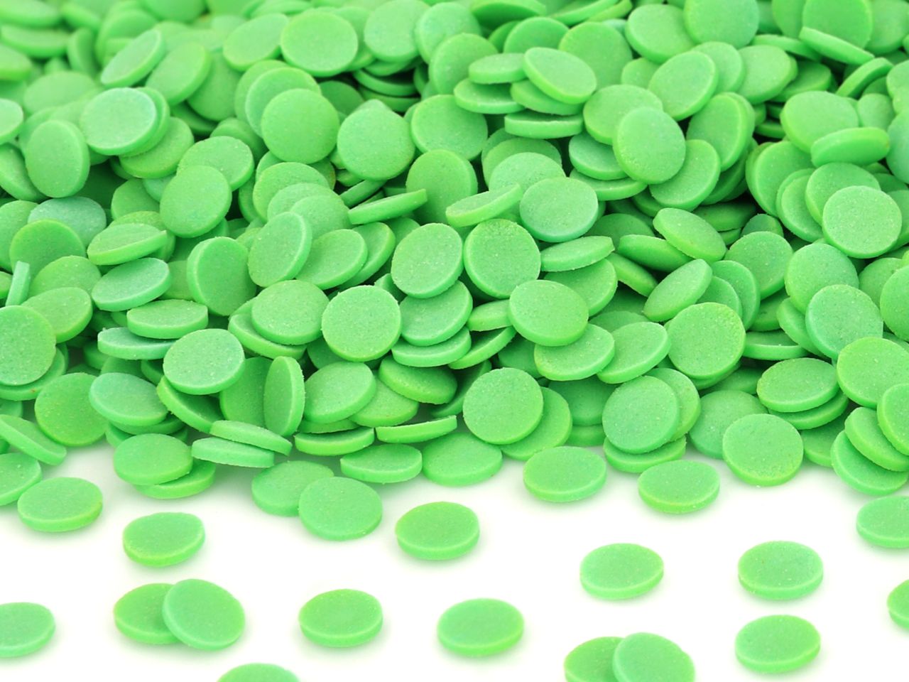 streudekor konfetti gross mintgruen 80g