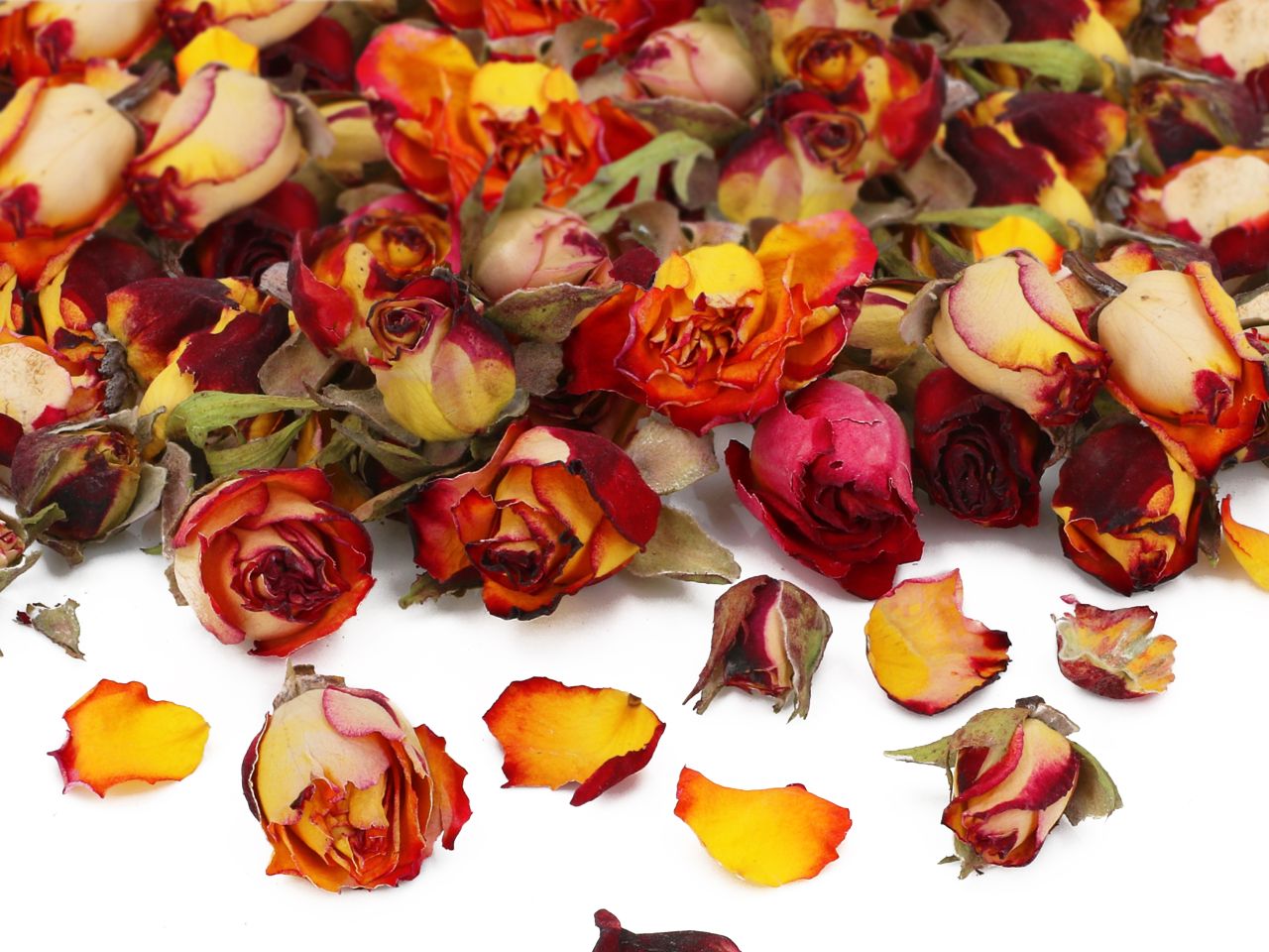 rosenknospen gelb rot natur 10g