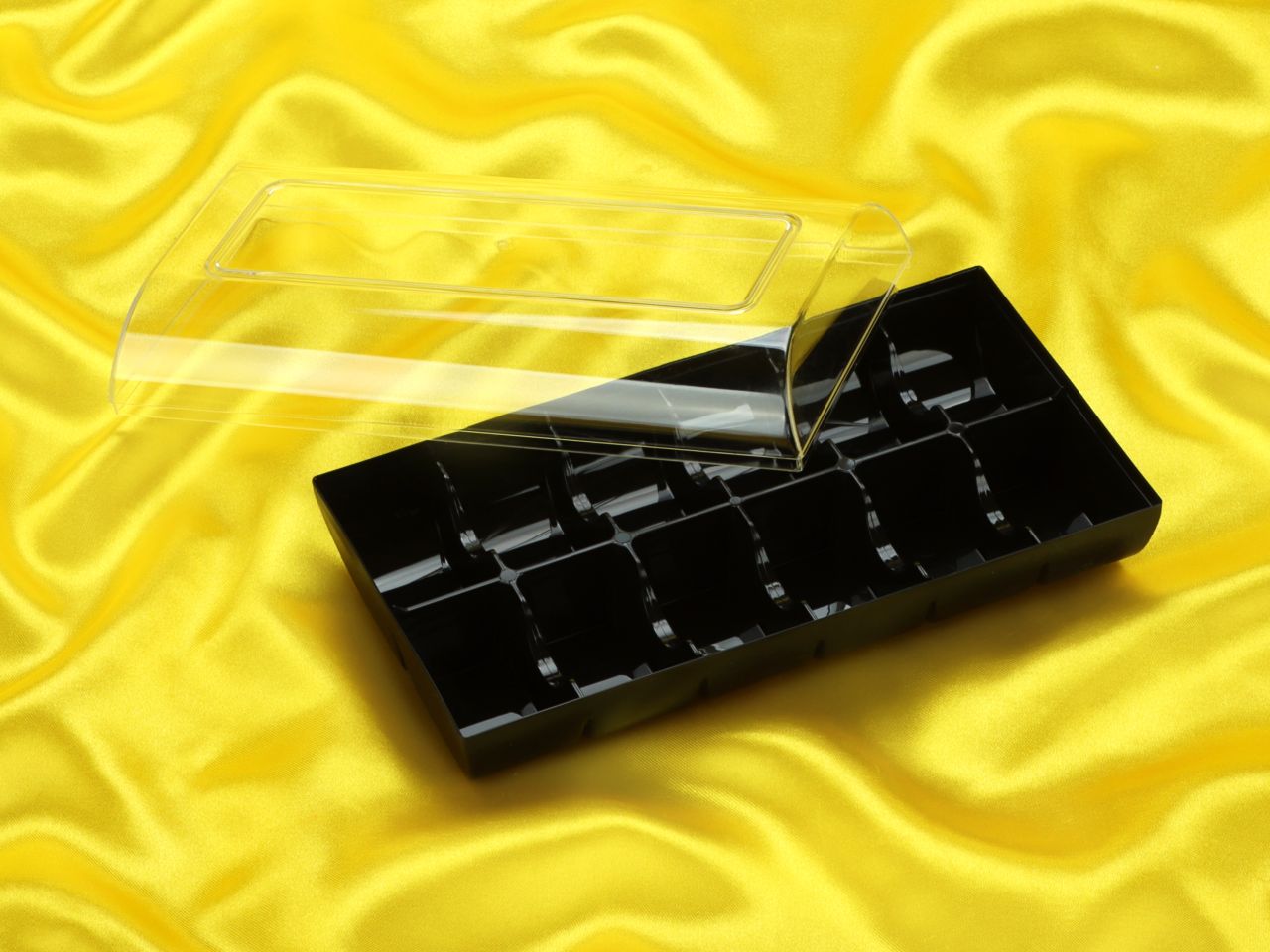 macaron verpackung 12er schwarz