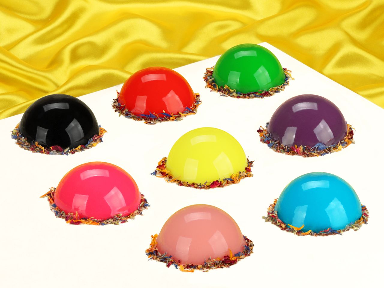 mirror glaze komplett set 8er