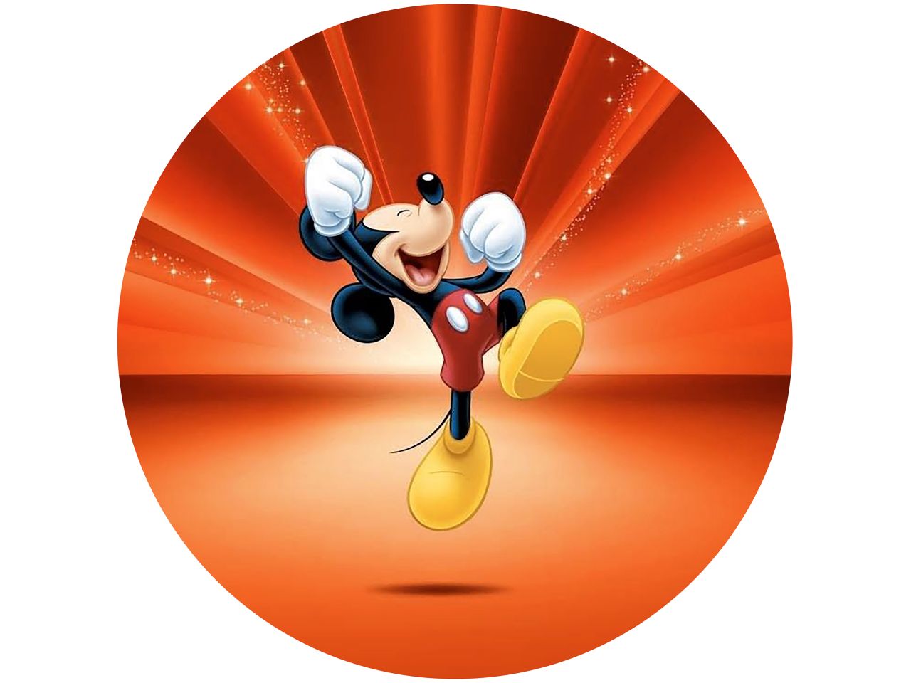 tortenaufleger mickey maus rund 20cm