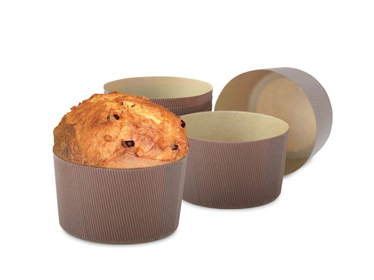 papier backformen panettone 13x9 5cm 500g 5 stueck