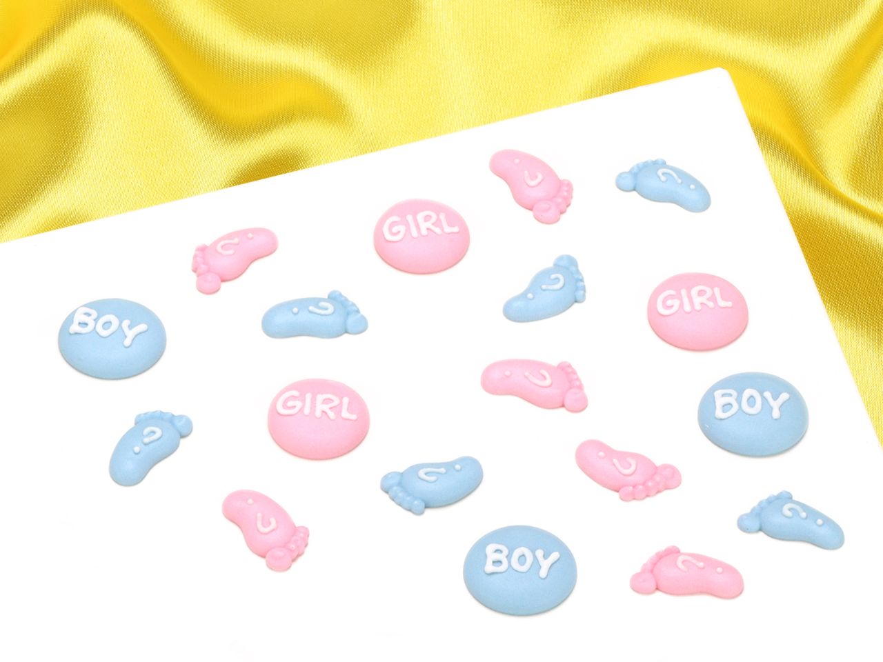 zuckerdekor gender reveal 12 stueck