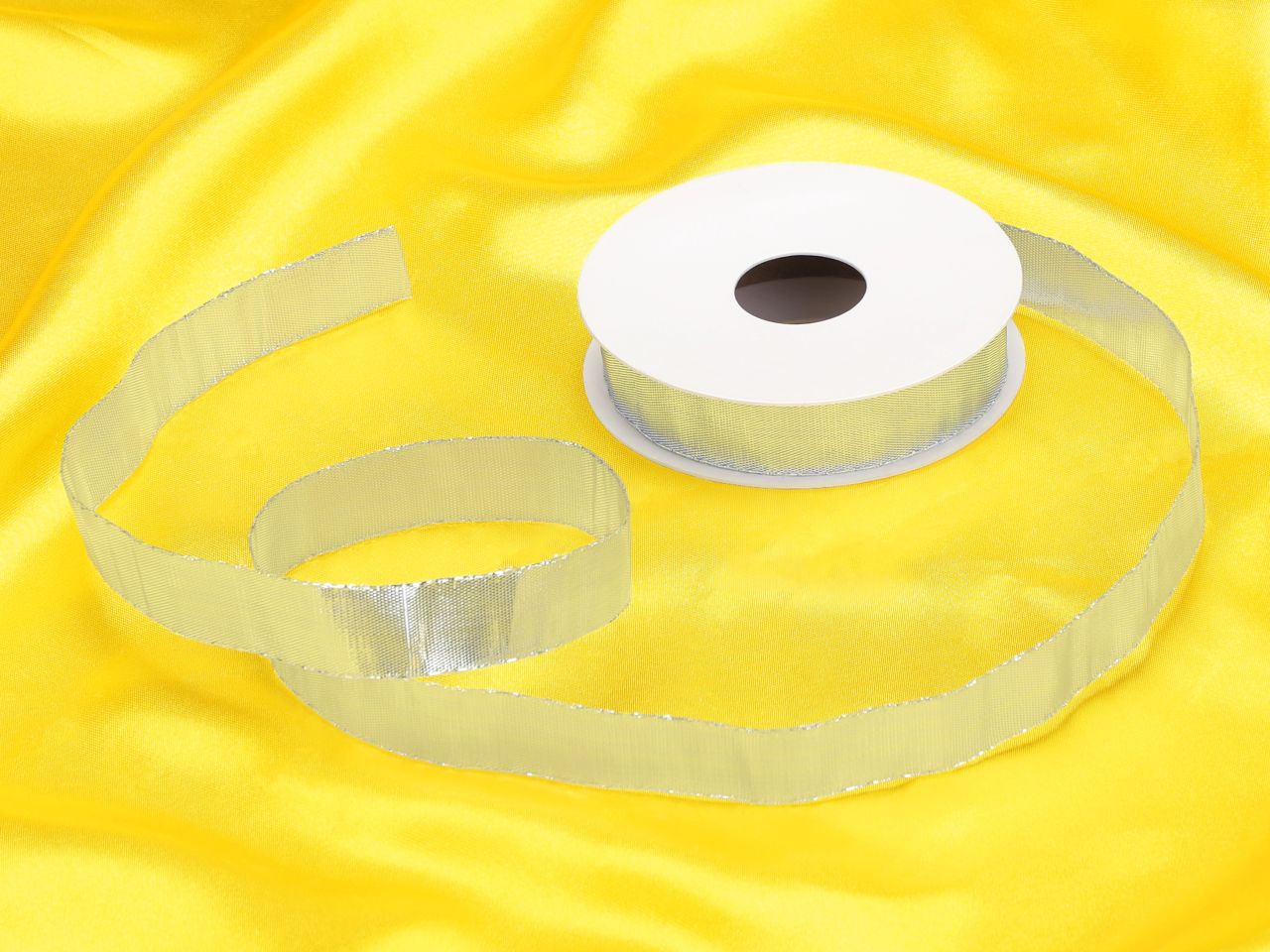 geschenkband silber 17mm 5 meter