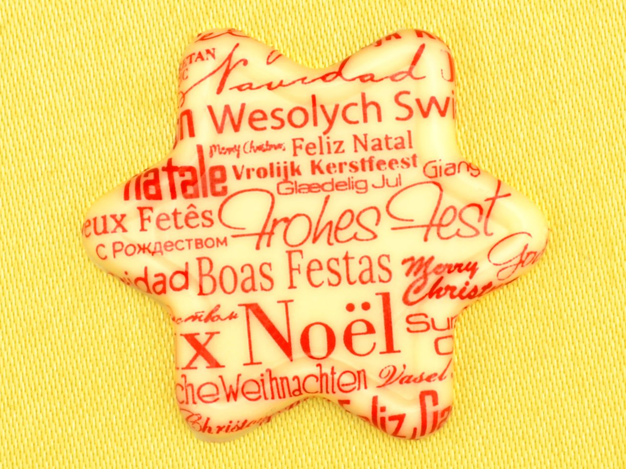 1 folie aufleger stern weiss