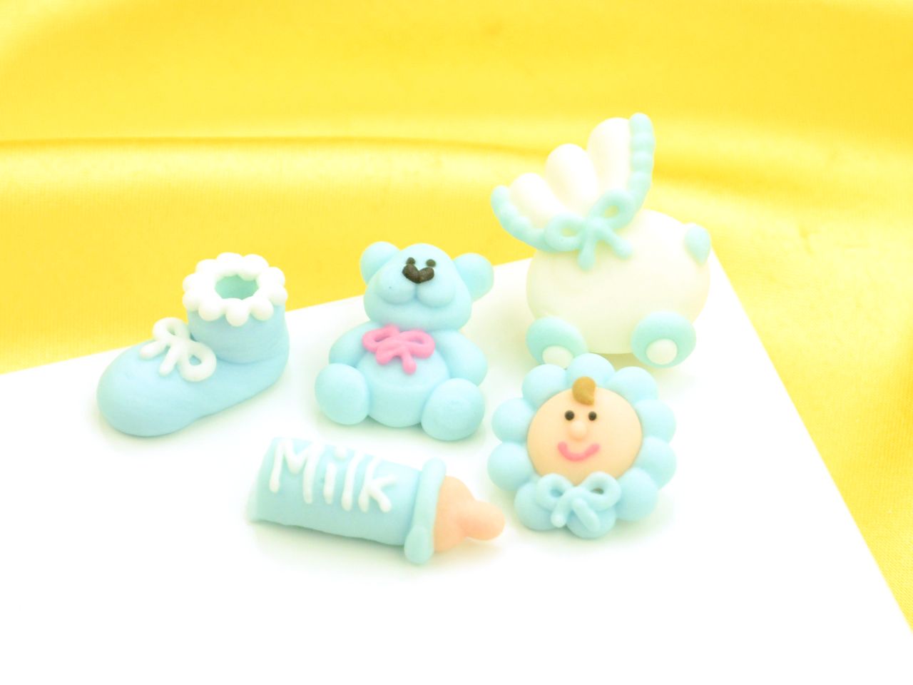 taufenset blau zucker 5er set