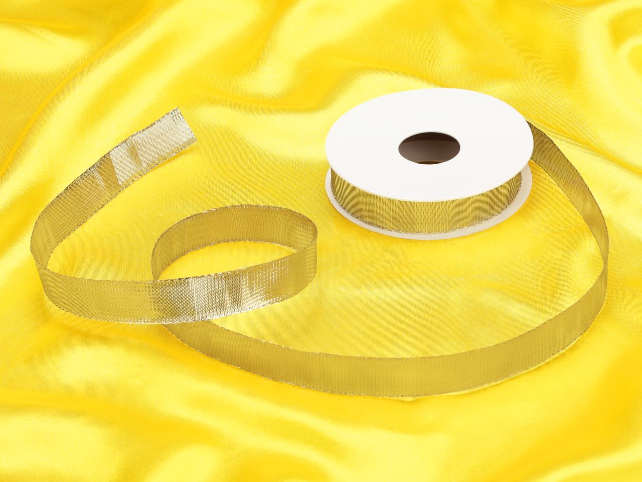 geschenkband gold 17mm 5 meter