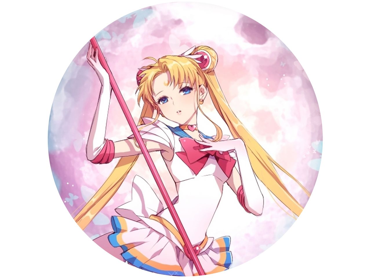 tortenaufleger sailor moon rund 20cm