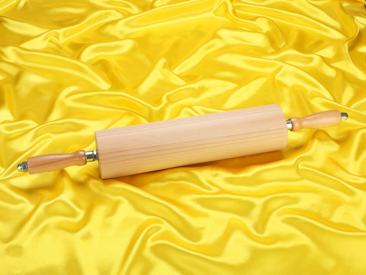 rollholz mit edelstahl kugellager 30cm