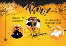 Essbare Halloween-Tortenaufleger aus Fondantpapier