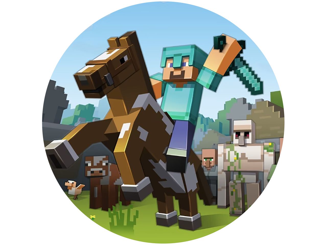 tortenaufleger minecraft 3