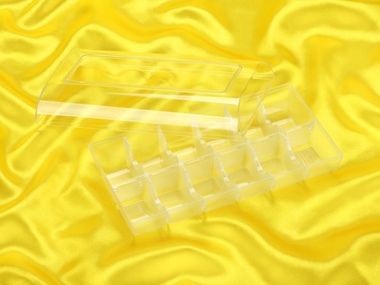 macaron verpackung 12er transparent