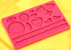 Flexformen für Figuren, Ornamente und Buchstaben