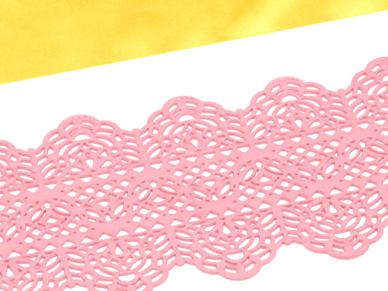 spitzendekor dentelle rosa