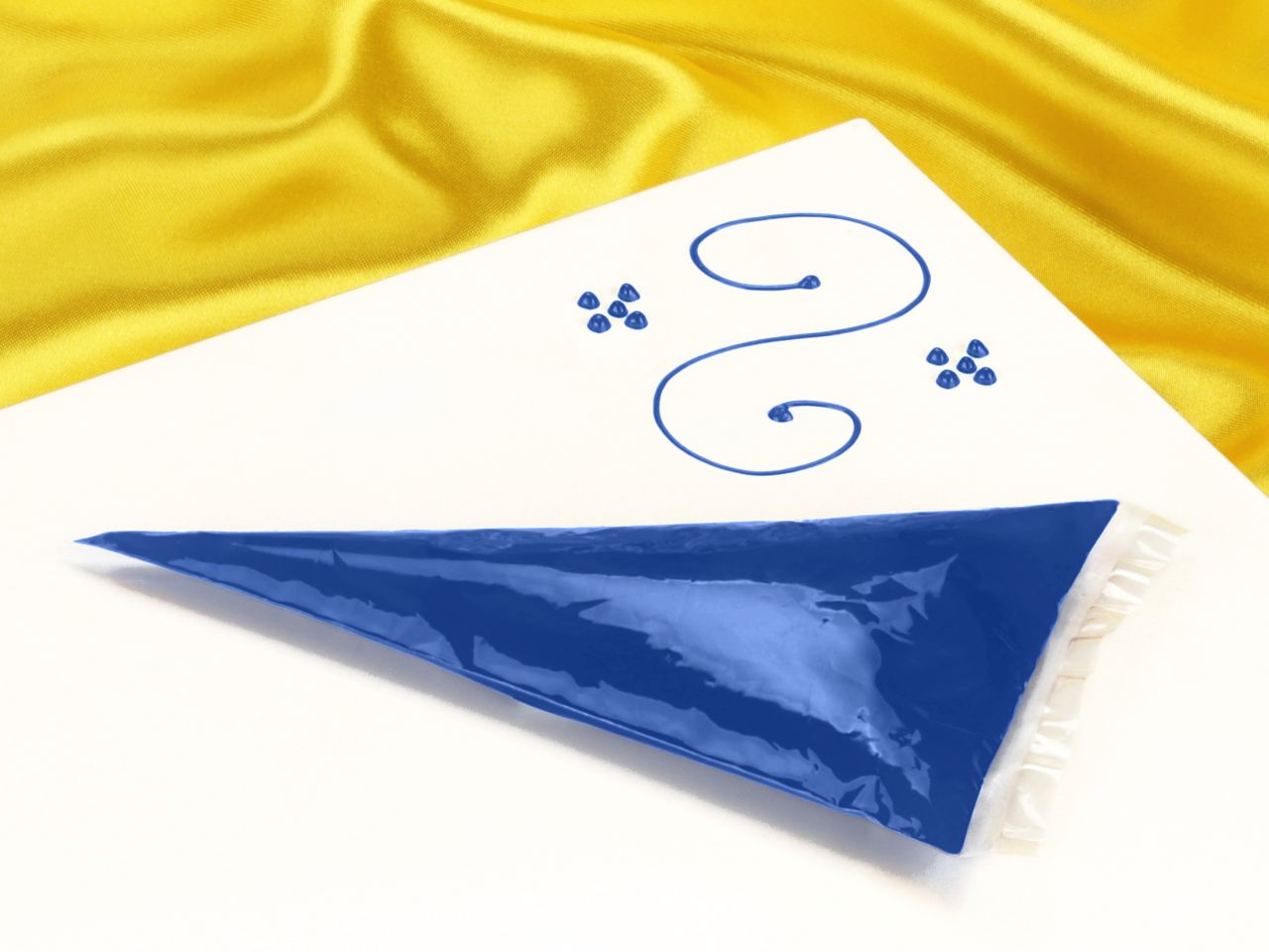 garnierschrift blau 70g