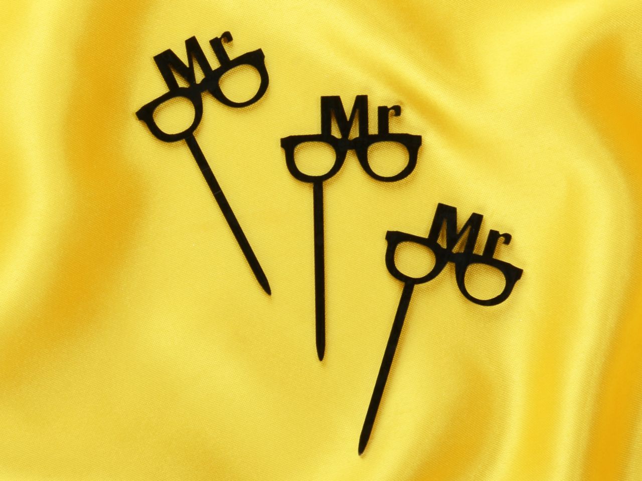 cupcake topper mr brille 8 stueck