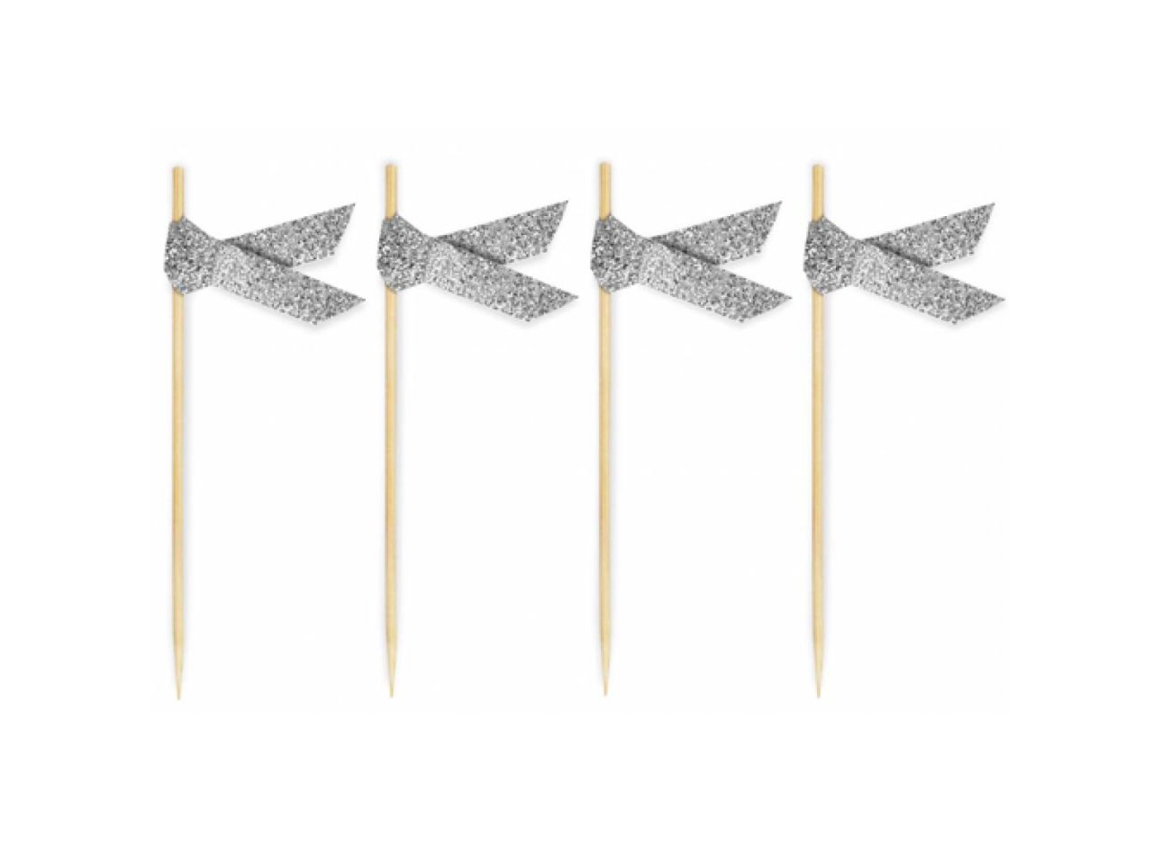 cupcake picker silber glitzer