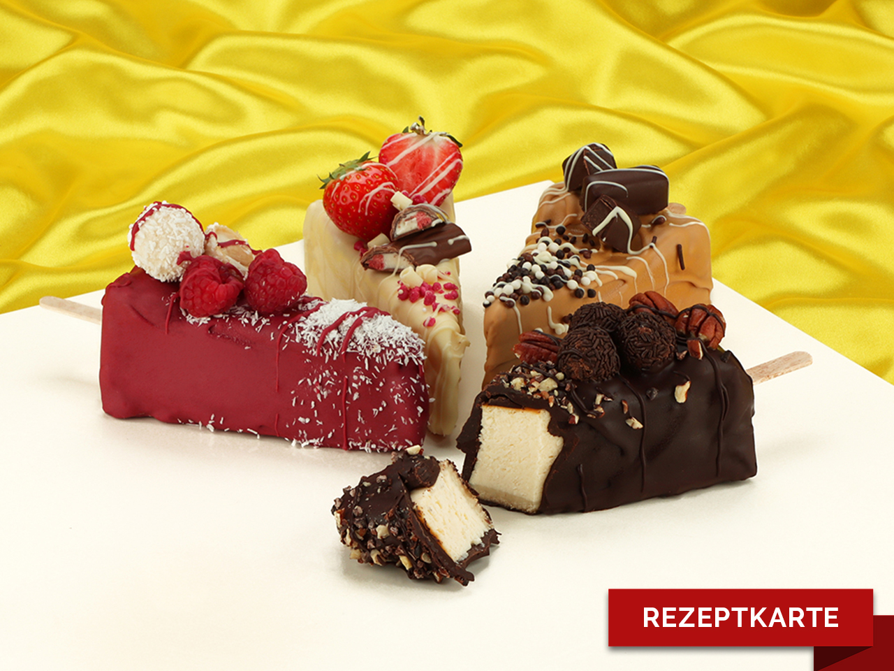cheesecake cakesicles rezeptkarte